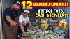 12 Abandoned Containers Vintage Toys Cash U0026 Jewelry