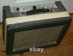 1962 Supro Super guitar AMP vintage for repair or retrofit RARE
