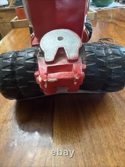 1970s Super Rare Vintage Heavy Chalkware Carnival Big Rig Truck Man Cave Lamp