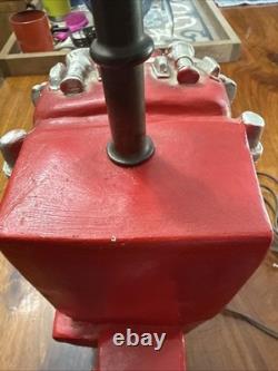 1970s Super Rare Vintage Heavy Chalkware Carnival Big Rig Truck Man Cave Lamp 1970s Super Rare Vintage Heavy Chalkware Carnival Big Rig Truck Man Cave Lamp