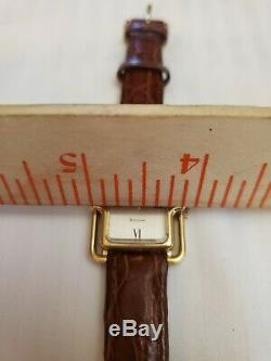 1976 Vintage Christian Dior Bulova Ladies Watch Runs Super rare