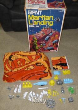 1977 Marx Giant Martian Landing Playset #4306 Vintage Space Toy, Super Rare 1977 Marx Giant Martian Landing Playset #4306 Vintage Space Toy, Super Rare