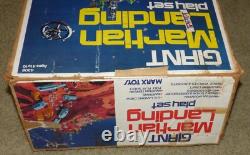 1977 Marx Giant Martian Landing Playset #4306 Vintage Space Toy, Super Rare 1977 Marx Giant Martian Landing Playset #4306 Vintage Space Toy, Super Rare