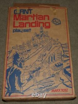 1977 Marx Giant Martian Landing Playset #4306 Vintage Space Toy, Super Rare 1977 Marx Giant Martian Landing Playset #4306 Vintage Space Toy, Super Rare