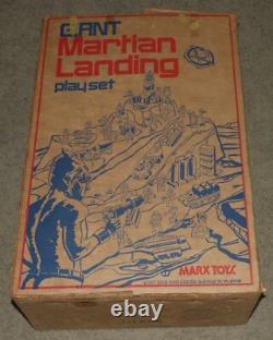 1977 Marx Giant Martian Landing Playset #4306 Vintage Space Toy, Super Rare 1977 Marx Giant Martian Landing Playset #4306 Vintage Space Toy, Super Rare