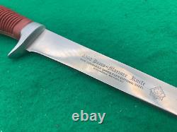 1977 Puma SUPER RARE 6362 MARINER Germany KNIFE RARE vintage SHEATH Solingen