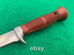 1977 Puma SUPER RARE 6362 MARINER Germany KNIFE RARE vintage SHEATH Solingen