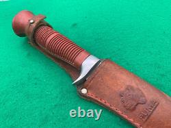 1977 Puma SUPER RARE 6362 MARINER Germany KNIFE RARE vintage SHEATH Solingen