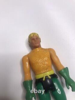 1980 Vintage Aquaman Mego Pocket Super Heroes DC Comic Action Figure RARE