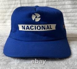1980's Ayrton Senna Vintage Nacional Original Cap Super Rare & Unworn