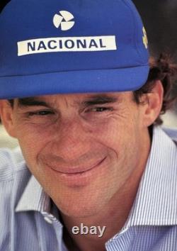 1980's Ayrton Senna Vintage Nacional Original Cap Super Rare & Unworn