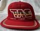 1980's Ayrton Senna Vintage TAS Torcida Original Cap Super Rare Red Version