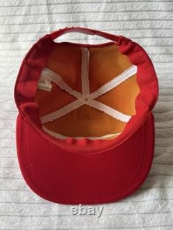 1980's Ayrton Senna Vintage TAS Torcida Original Cap Super Rare Red Version