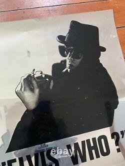 1981 Elvis Costello Vintage Metallic Promo Poster Trust Elvis Who SUPER RARE