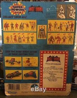 1985 Kenner Super Powers Batman 23 Back Vintage Carded Figure MOC RARE