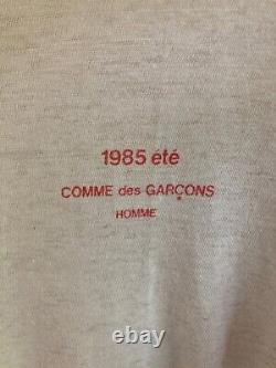 1985 ete Comme des Garcons Homme Super Rare Vintage Archival T-Shirt