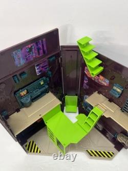 1989 Vintage Mattel Computer Warriors Action Figures Book Playset VTG SUPER RARE