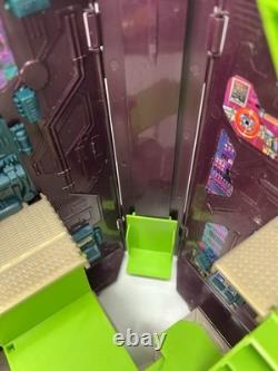 1989 Vintage Mattel Computer Warriors Action Figures Book Playset VTG SUPER RARE