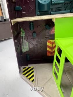 1989 Vintage Mattel Computer Warriors Action Figures Book Playset VTG SUPER RARE