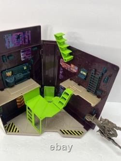 1989 Vintage Mattel Computer Warriors Action Figures Book Playset VTG SUPER RARE