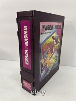 1989 Vintage Mattel Computer Warriors Action Figures Book Playset VTG SUPER RARE