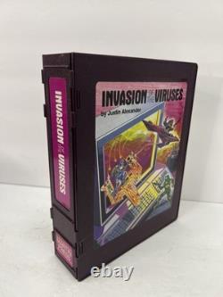 1989 Vintage Mattel Computer Warriors Action Figures Book Playset VTG SUPER RARE