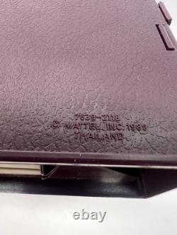 1989 Vintage Mattel Computer Warriors Action Figures Book Playset VTG SUPER RARE