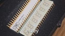 1x Super Rare Vintage White Gold Ceramic IC HP 1990-0311 Dot Matrix Display Chip