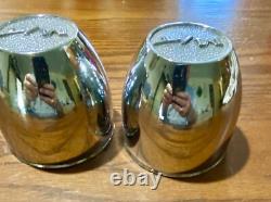 2-SUPER RARE Vintage Mickey Thompson M/T Wheel Center Caps 3 Heavy Metal