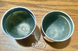 2-SUPER RARE Vintage Mickey Thompson M/T Wheel Center Caps 3 Heavy Metal