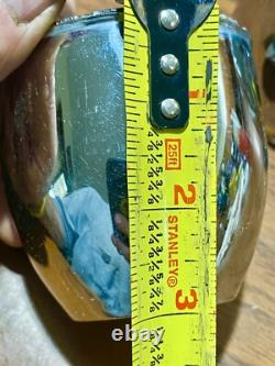 2-SUPER RARE Vintage Mickey Thompson M/T Wheel Center Caps 3 Heavy Metal