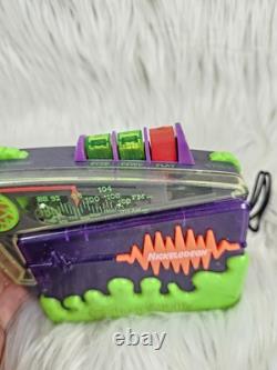 2 Super Rare Vintage 90s Nickelodeon Blast Pak Cassette Player