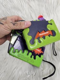 2 Super Rare Vintage 90s Nickelodeon Blast Pak Cassette Player