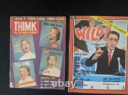 22 Vintage Super Rare Different Humor Magazines In Good Condiiton, 10 #1's Too