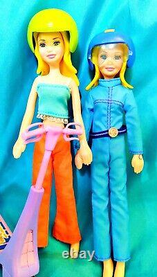 3 Vintage Super Rare Mary Kate & Ashley Olsen In Action Special Agent Figures