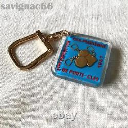 60s French Keychain Bourbon CO-PO-CLES 1967 Super Rare Vintage