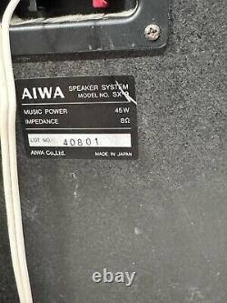 AIWA V-900 Stereo System super rare Vintage HIFI 1985. READ FULL DESCRIPTION