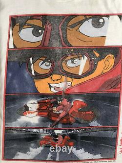 AKIRA Super Rare Longsleeve Doublesided Shirt XL Vintage 80s Kaneda's Motorcycle