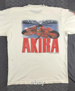 AKIRA Super Rare Longsleeve Doublesided Shirt XL Vintage 80s Kaneda's Motorcycle