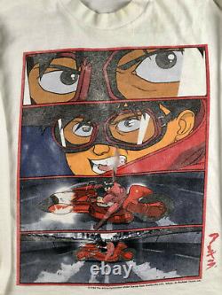 AKIRA Super Rare Longsleeve Doublesided Shirt XL Vintage 80s Kaneda's Motorcycle