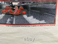 AKIRA Super Rare Longsleeve Doublesided Shirt XL Vintage 80s Kaneda's Motorcycle