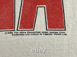 AKIRA Super Rare Longsleeve Doublesided Shirt XL Vintage 80s Kaneda's Motorcycle