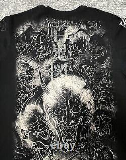 Affliction Heroes And Demons Horiyoshi Super Rare Vintage Size M