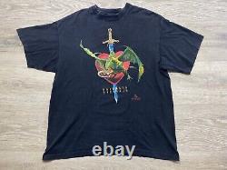 Alchemy TShirt 1991 Vintage/ Super Rare Scarface Black Sz XL Single Stitch