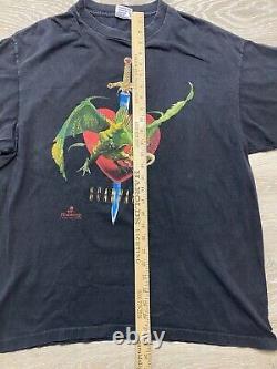 Alchemy TShirt 1991 Vintage/ Super Rare Scarface Black Sz XL Single Stitch