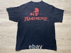 Alchemy TShirt 1991 Vintage/ Super Rare Scarface Black Sz XL Single Stitch