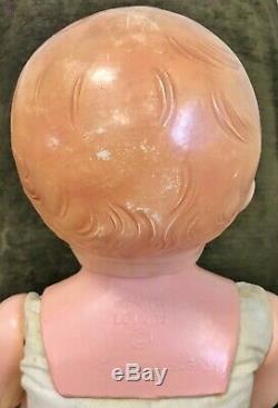 Antique 1928 SUPER RARE Huge Vintage 28 Effanbee Lovums Composition Baby Doll