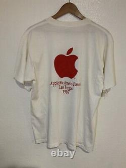 Apple Business Forum 1989 Vintage Shirt super Rare single Stitch