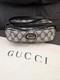 Auth Super RARE Vintage Gucci Cylinder Crossbody Navy Shoulder Bag With Dustbag