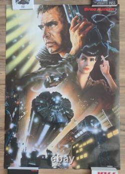 Blade Runner SUPER RARE Vintage 1982 Scandecor 27x38 Movie Promo Poster Ladd Co
